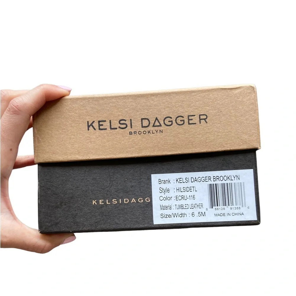 Kelsi Dagger Brooklyn Hillside Flat Sandals Leather